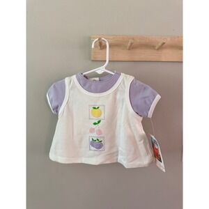 NWT 3/6m fruit two piece set